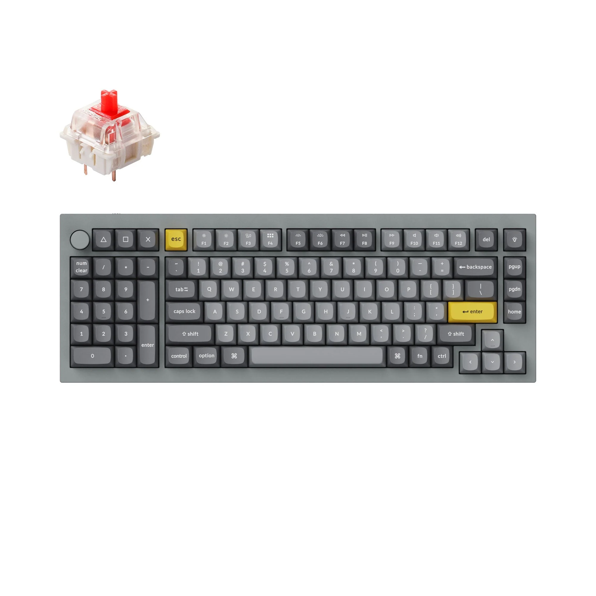 Keychron Q12 QMK Custom Mechanical Keyboard - Image 3