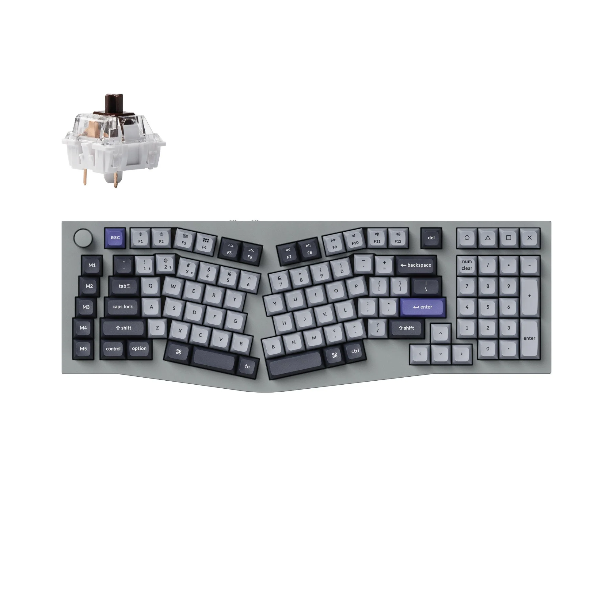 Keychron Q13 Pro (Alice Layout) QMK/VIA Wireless Custom Mechanical Keyboard - Image 5