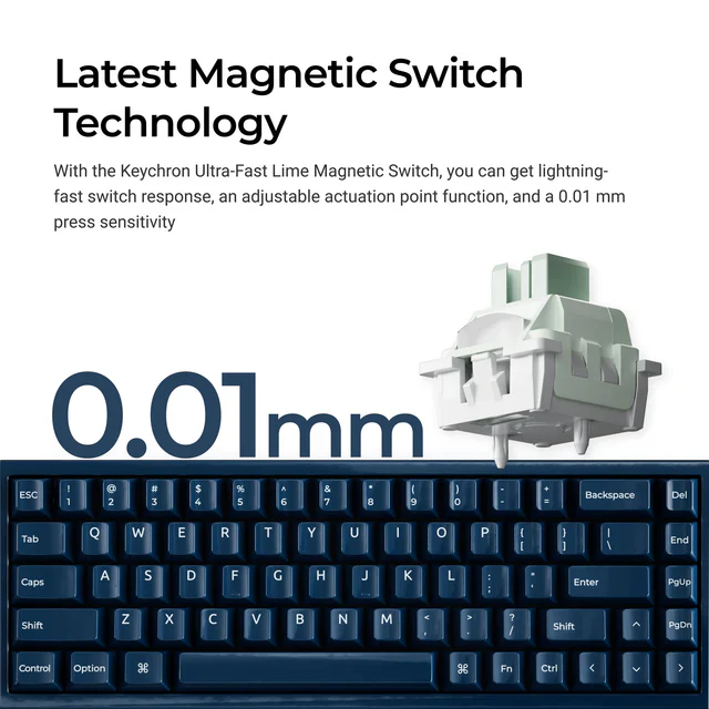 Keychron Q16 HE 8K Wired Magnetic Switch Keyboard - Image 4