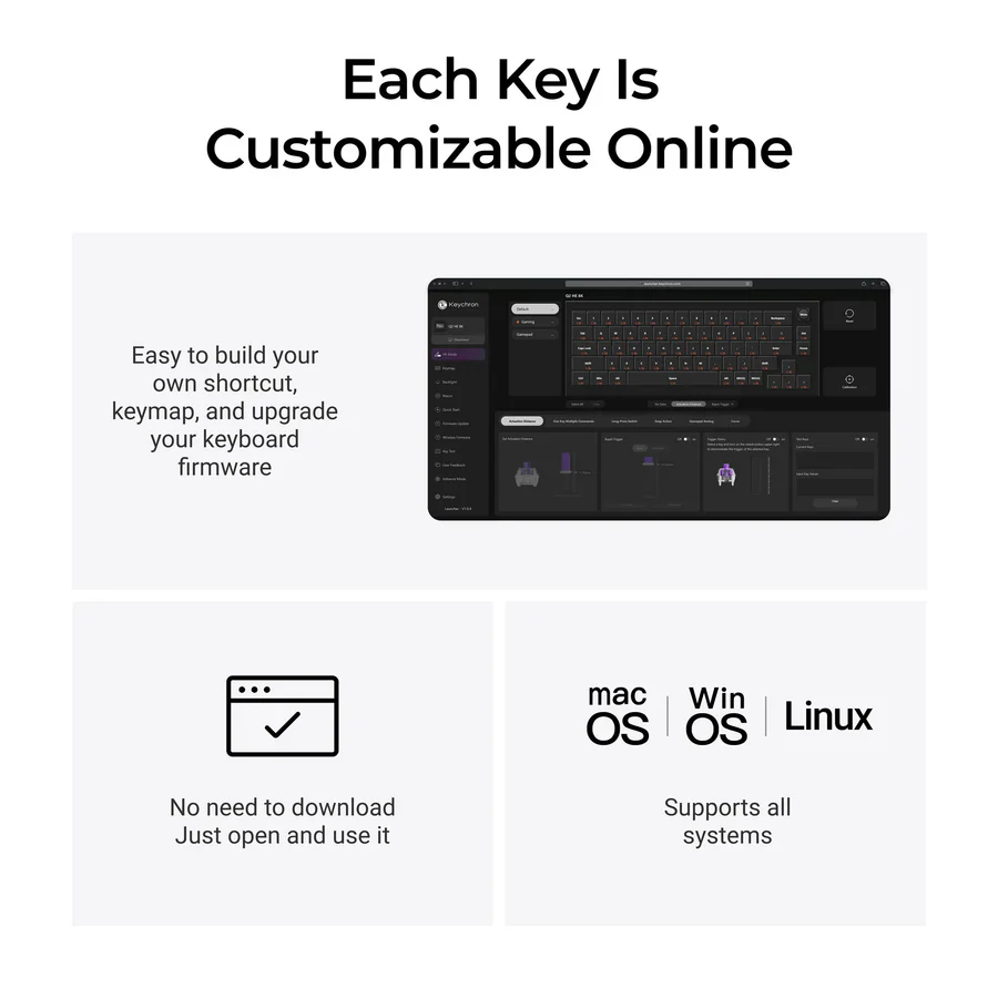 Keychron Q2 HE 8K Wired Magnetic Switch Keyboard - Image 6