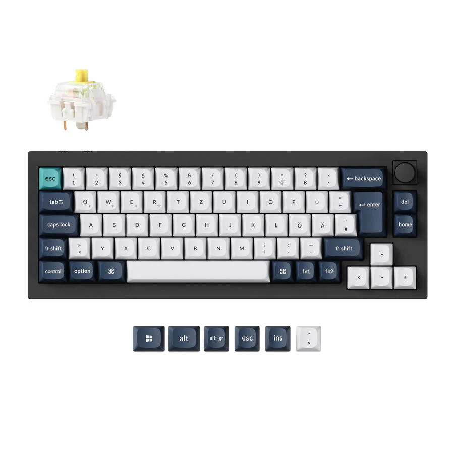 Keychron Q2 Max QMK/VIA Wireless Custom Mechanical Keyboard ISO Layout Collection - Image 3