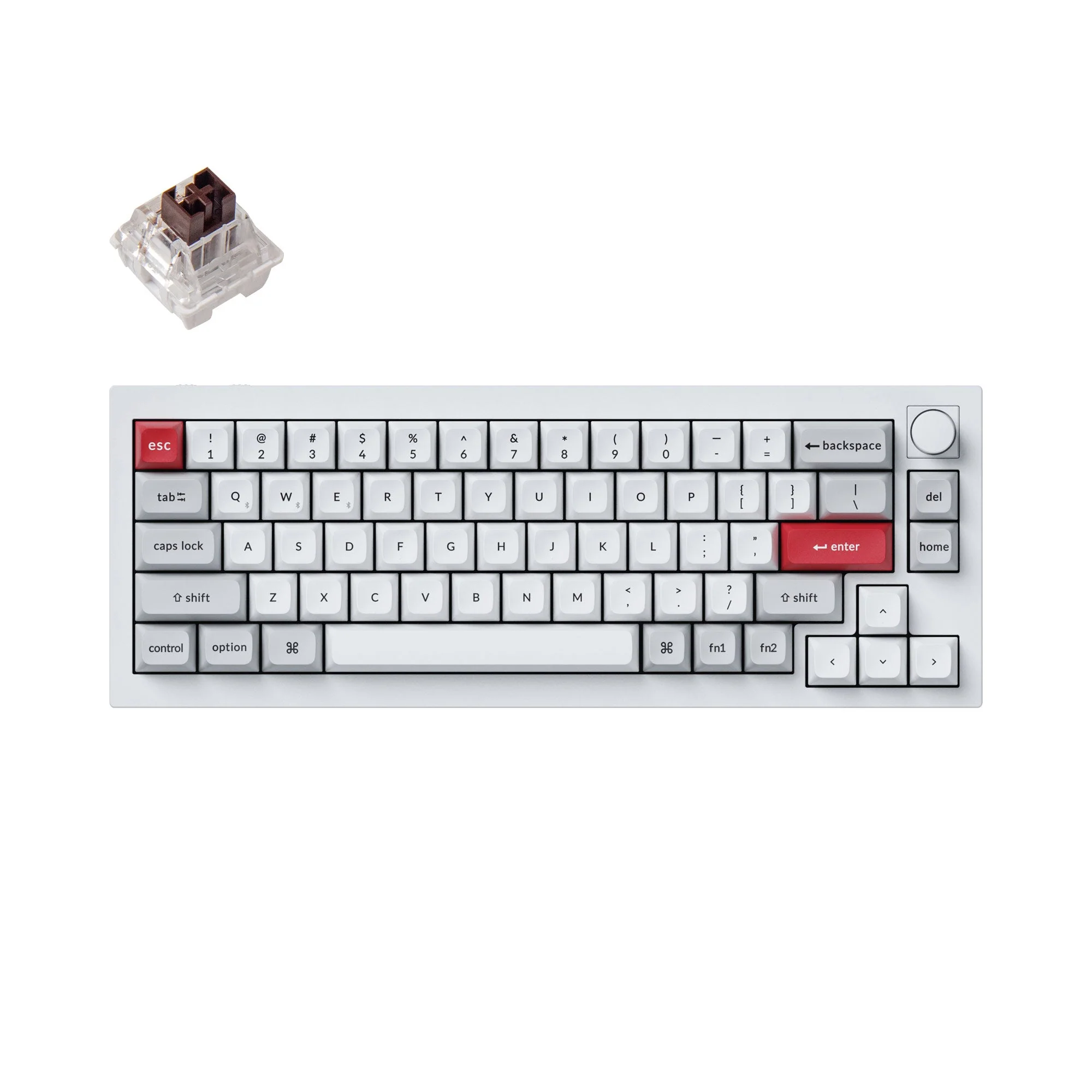 Keychron Q2 Pro QMK/VIA Wireless Custom Mechanical Keyboard - Image 8