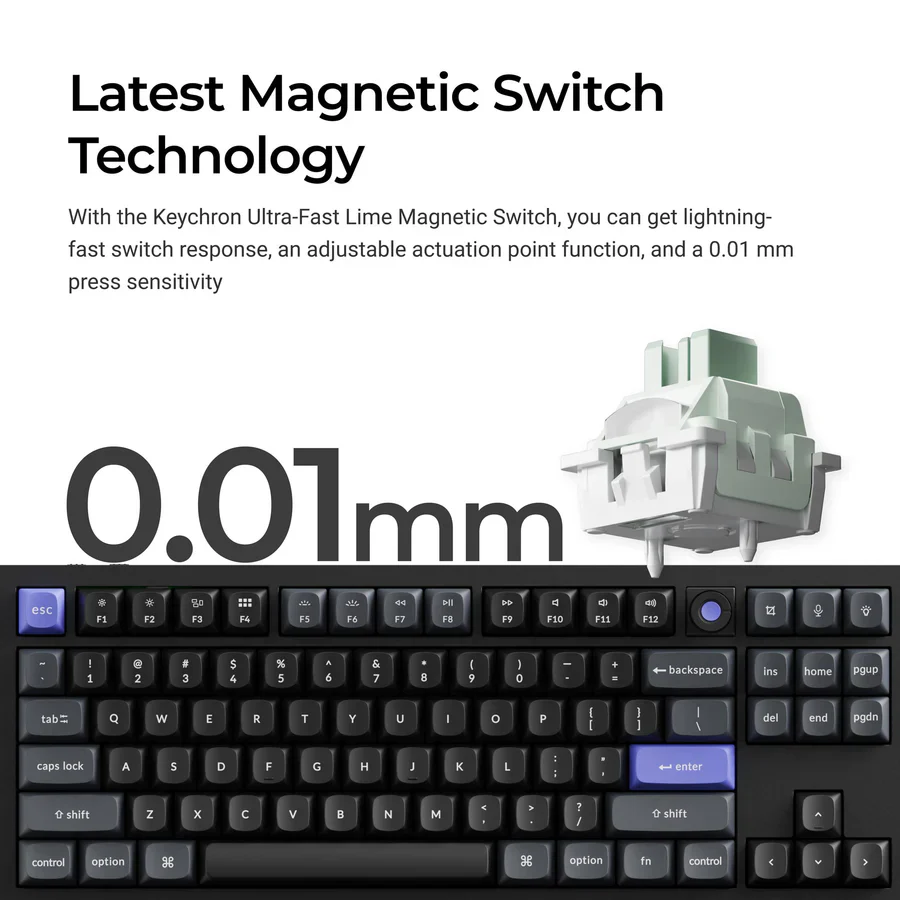 Keychron Q3 HE 8K Wired Magnetic Switch Keyboard - Image 2