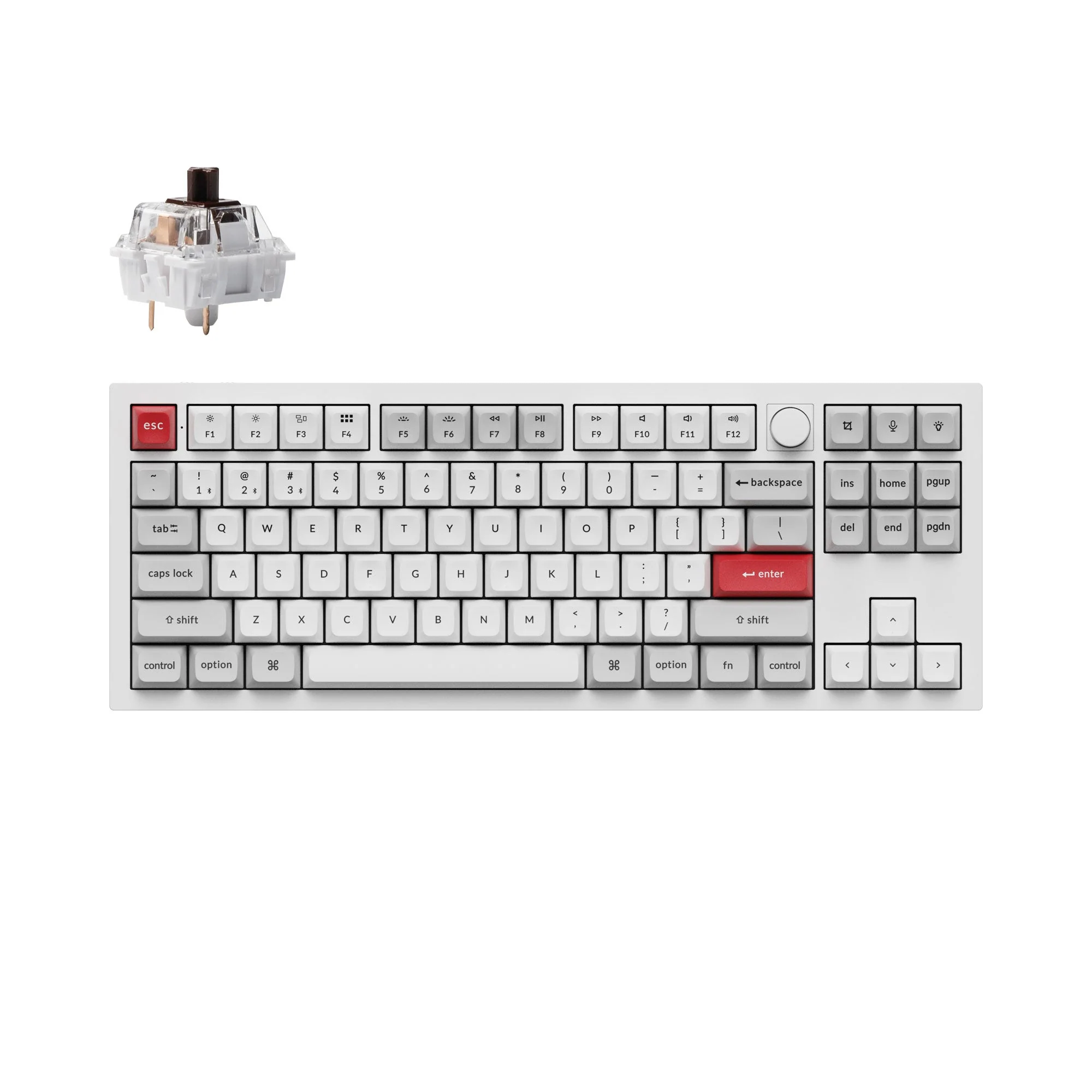 Keychron Q3 Pro QMK/VIA Wireless Custom Mechanical Keyboard - Image 20