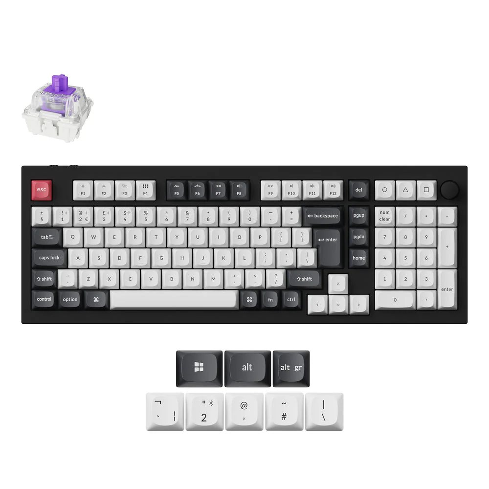 Keychron Q5 HE QMK Wireless Custom Keyboard ISO Layout Collection - Image 3