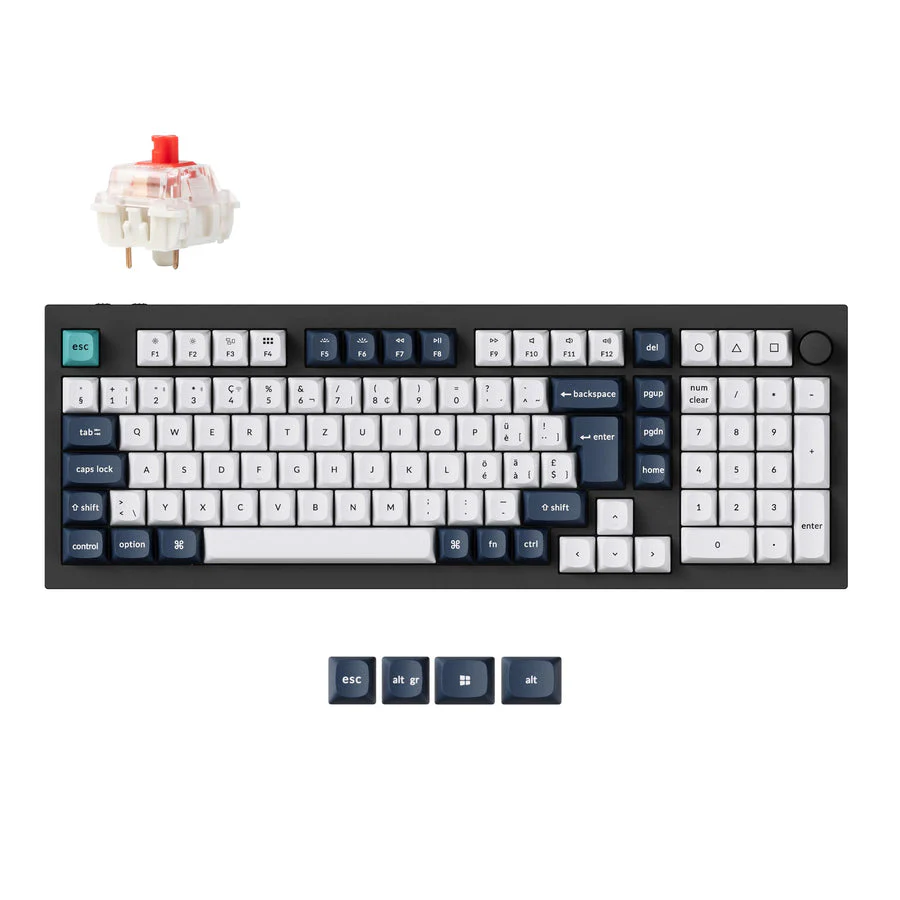 Keychron Q5 Max QMK/VIA Wireless Custom Mechanical Keyboard ISO Layout Collection - Image 10