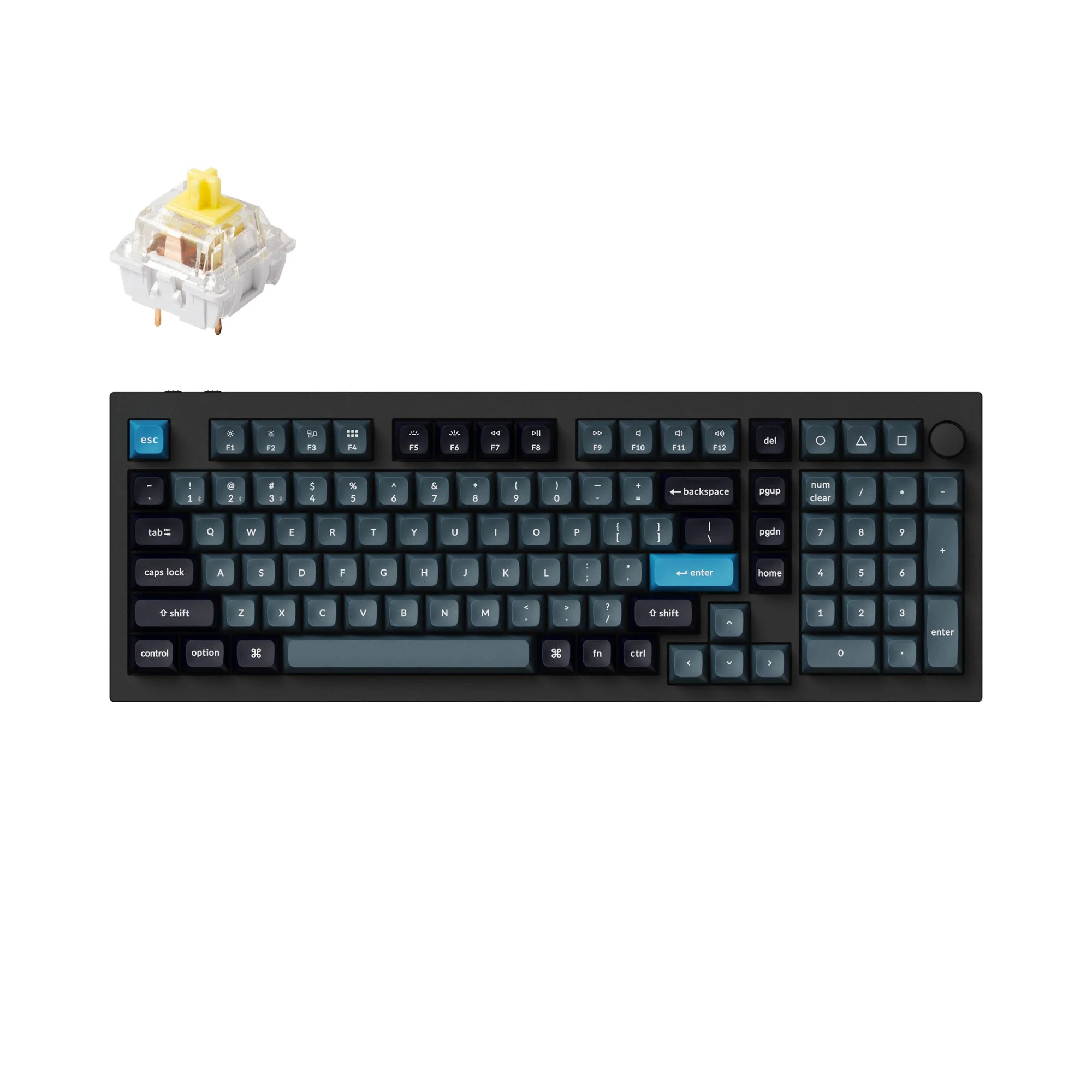 Keychron Q5 Pro QMK/VIA Wireless Custom Mechanical Keyboard - Image 3