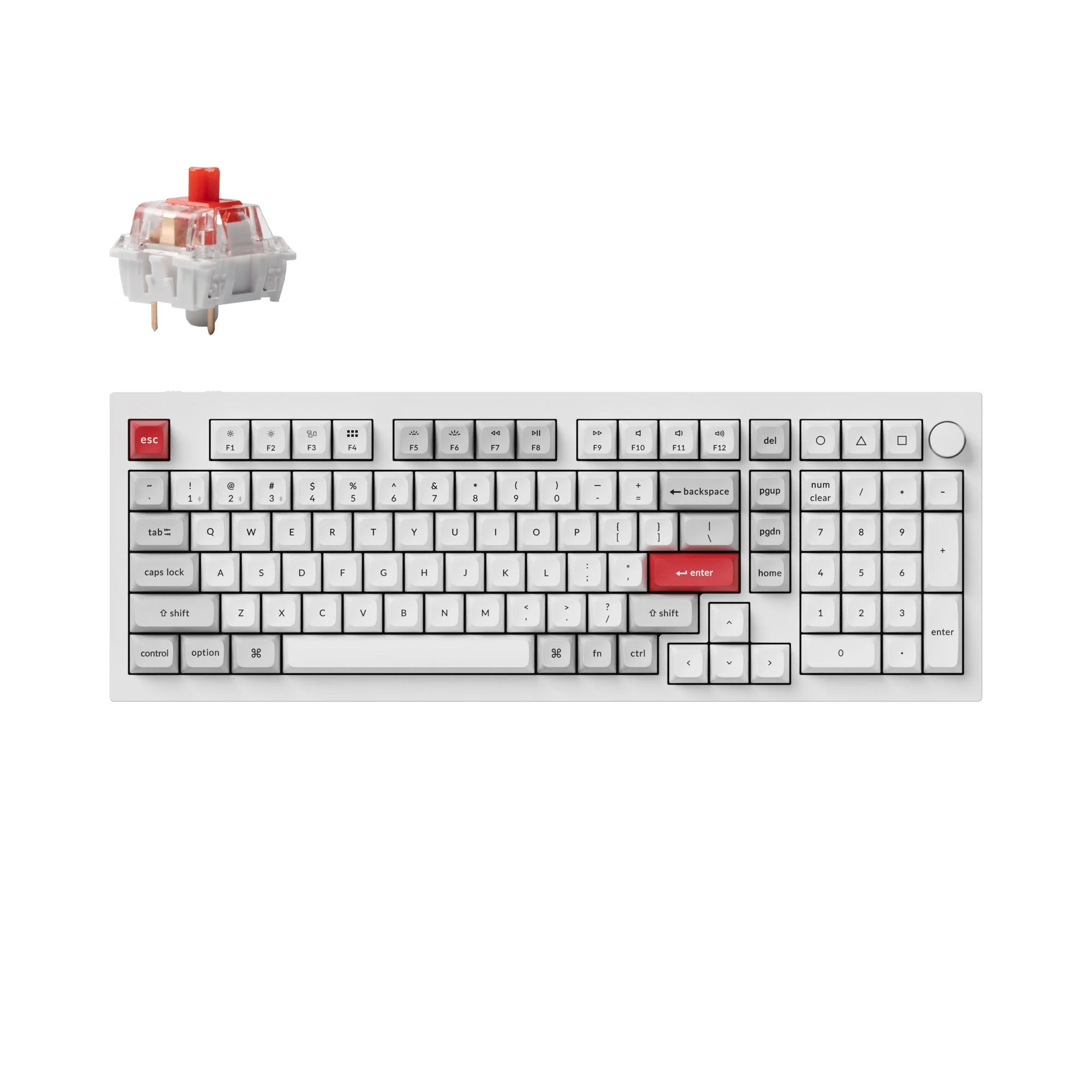 Keychron Q5 Pro QMK/VIA Wireless Custom Mechanical Keyboard - Image 7
