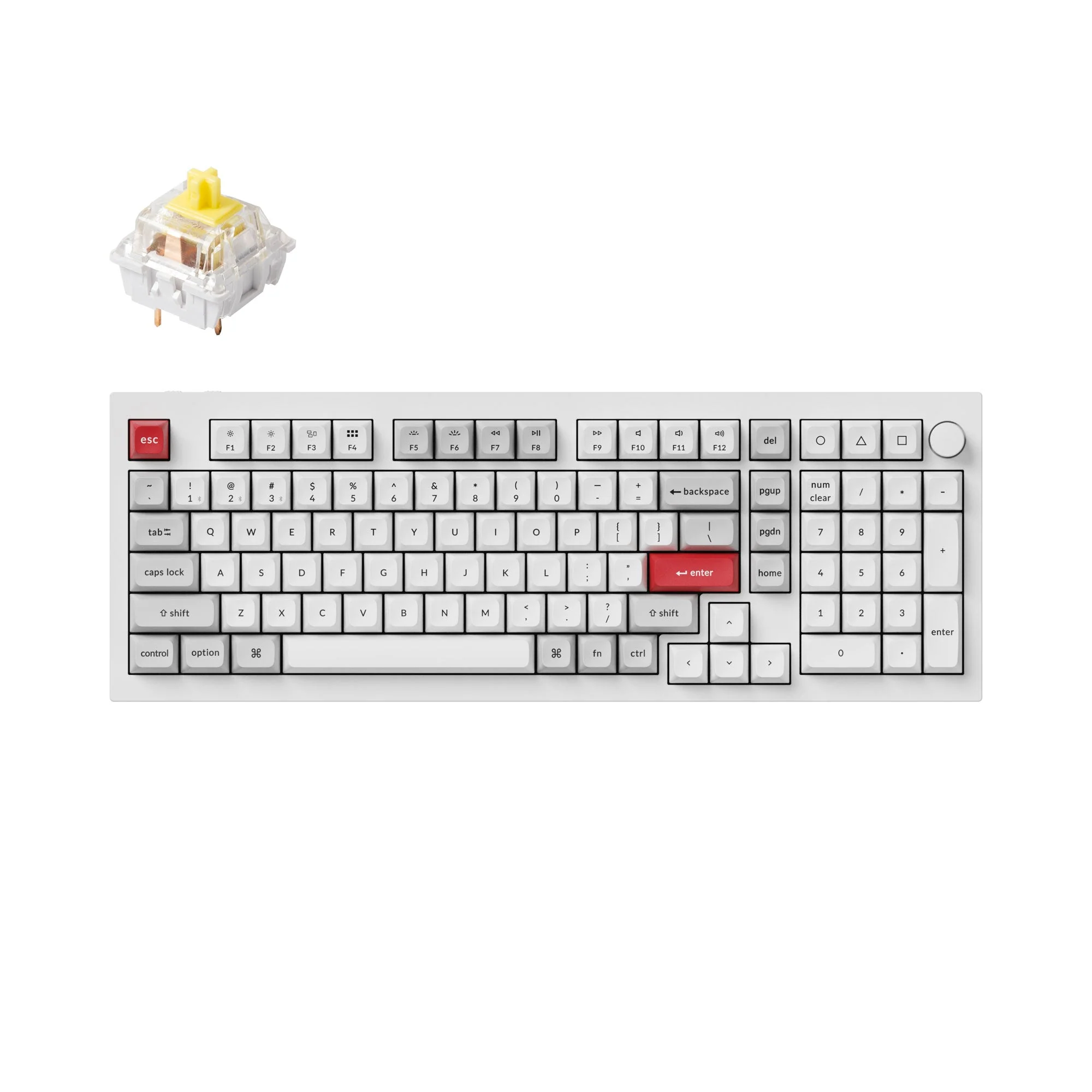 Keychron Q5 Pro QMK/VIA Wireless Custom Mechanical Keyboard - Image 9