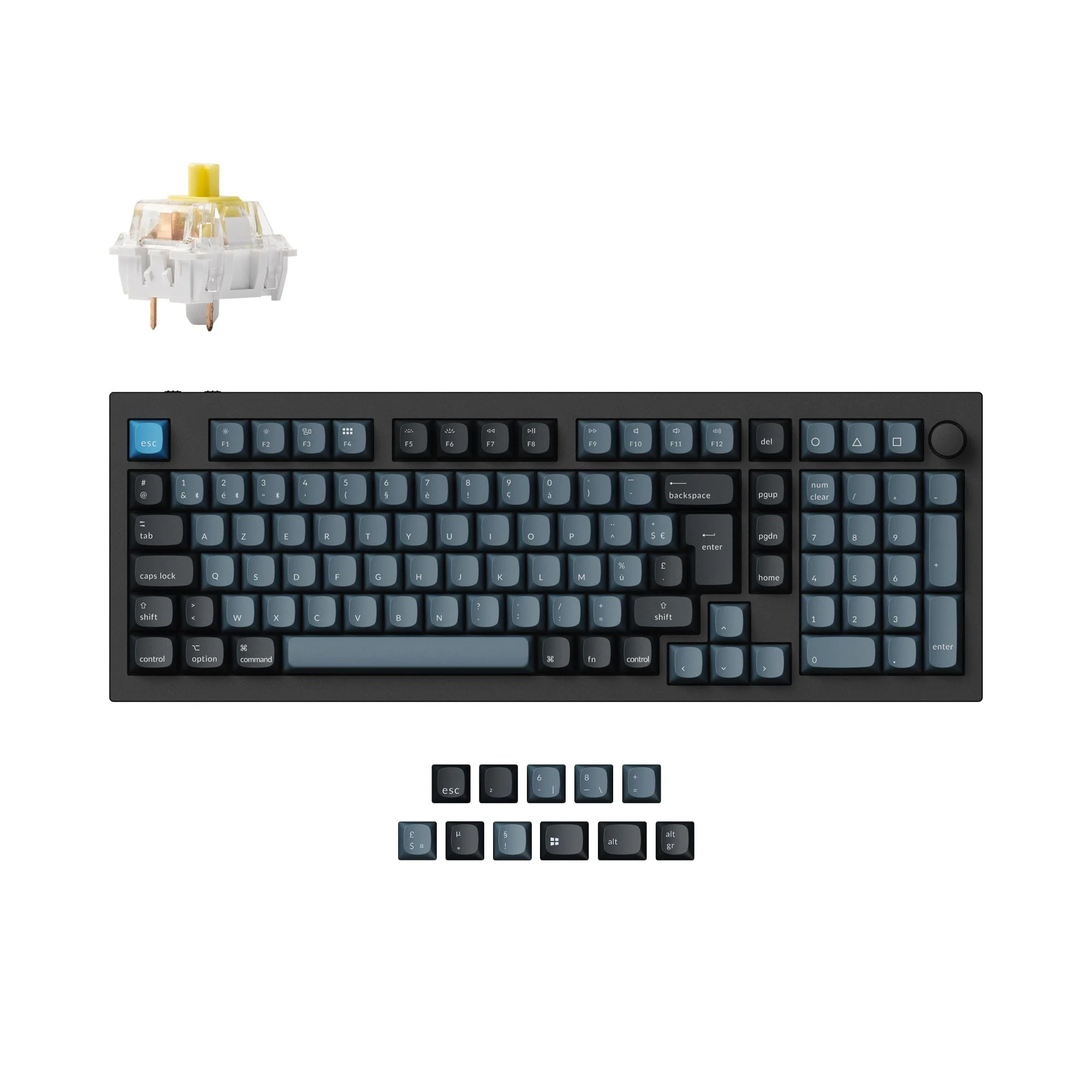 Keychron Q5 Pro QMK/VIA Wireless Custom Mechanical Keyboard ISO Layout Collection - Image 8