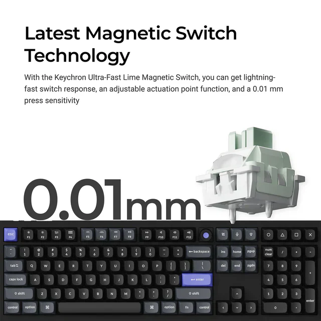 Keychron Q6 HE 8K Magnetic Switch  Wired Keyboard - Image 7