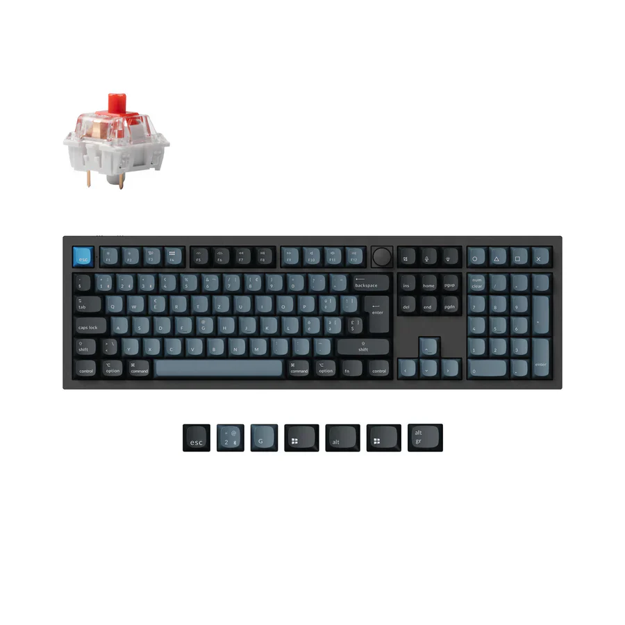 Keychron Q6 Pro QMK/VIA Wireless Custom Mechanical Keyboard ISO Layout Collection - Image 23