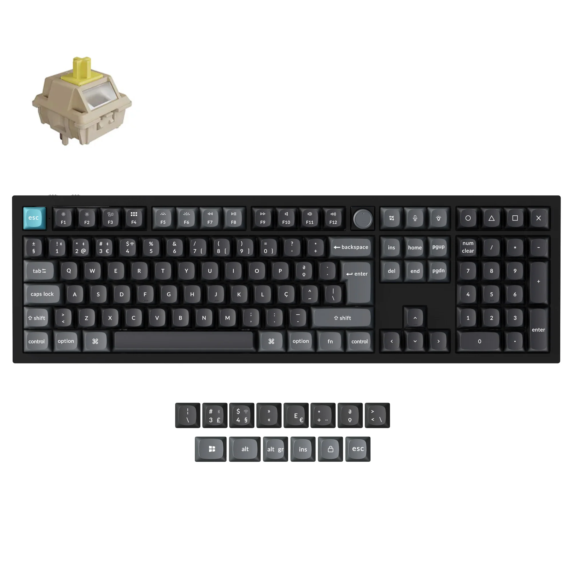 Keychron Q6 Ultra 8K Wireless Custom Mechanical Keyboard (ISO Layout) - Image 12