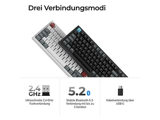 Keychron Q6 Ultra 8K Wireless Custom Mechanical Keyboard (ISO Layout) - Image 9