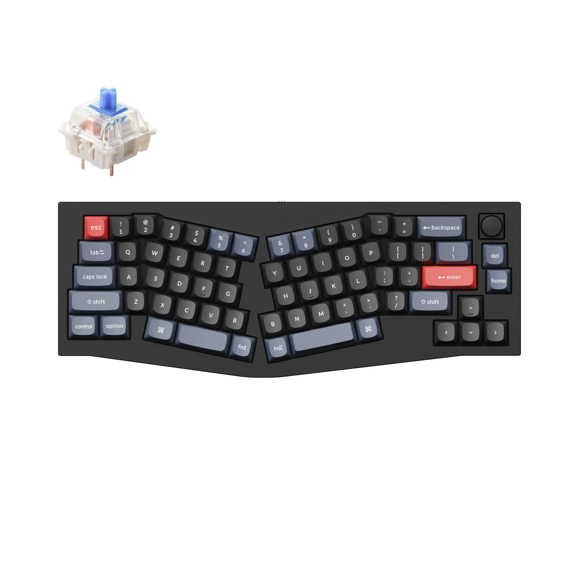 Keychron Q8 (Alice Layout) QMK Custom Mechanical Keyboard - Image 20