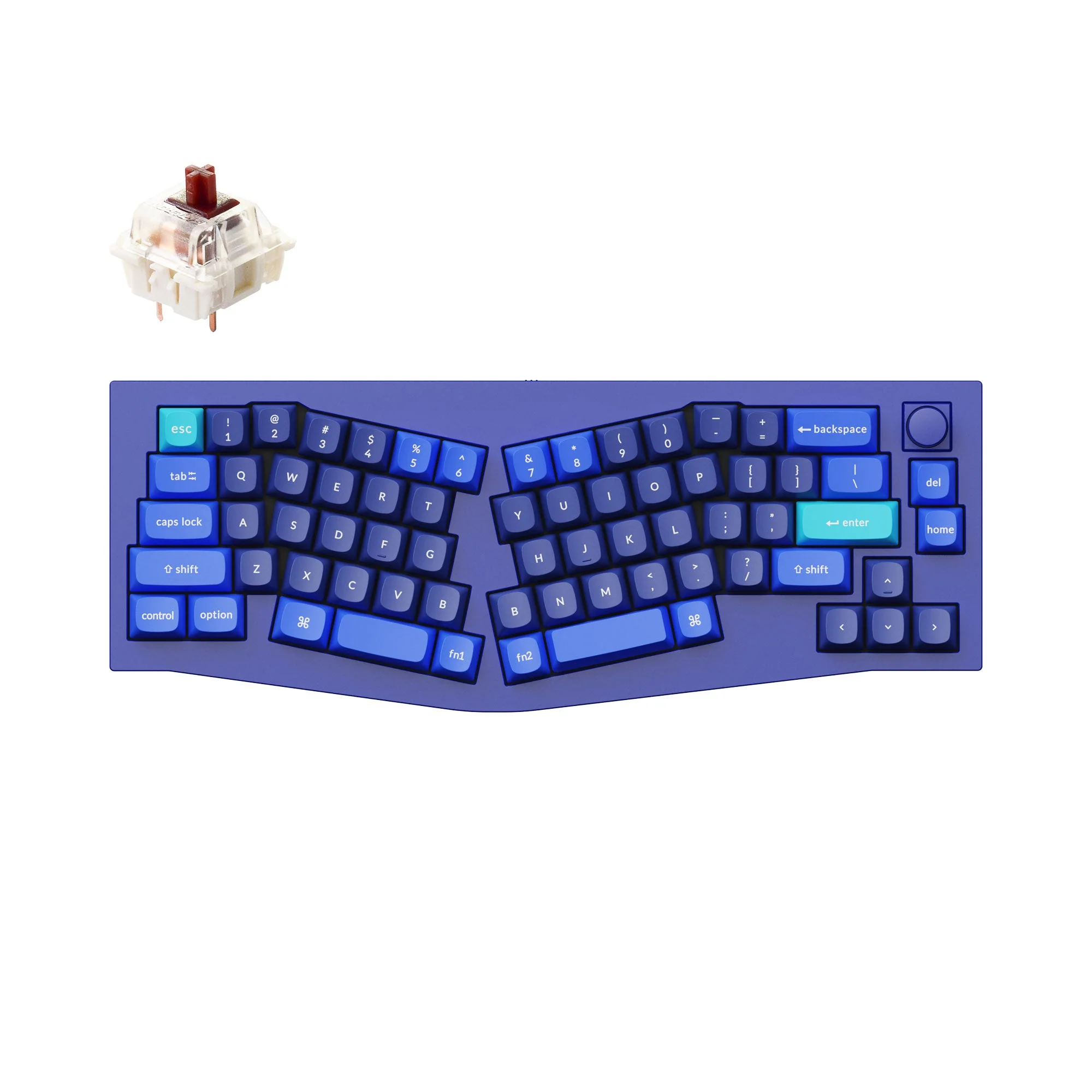 Keychron Q8 (Alice Layout) QMK Custom Mechanical Keyboard - Image 27