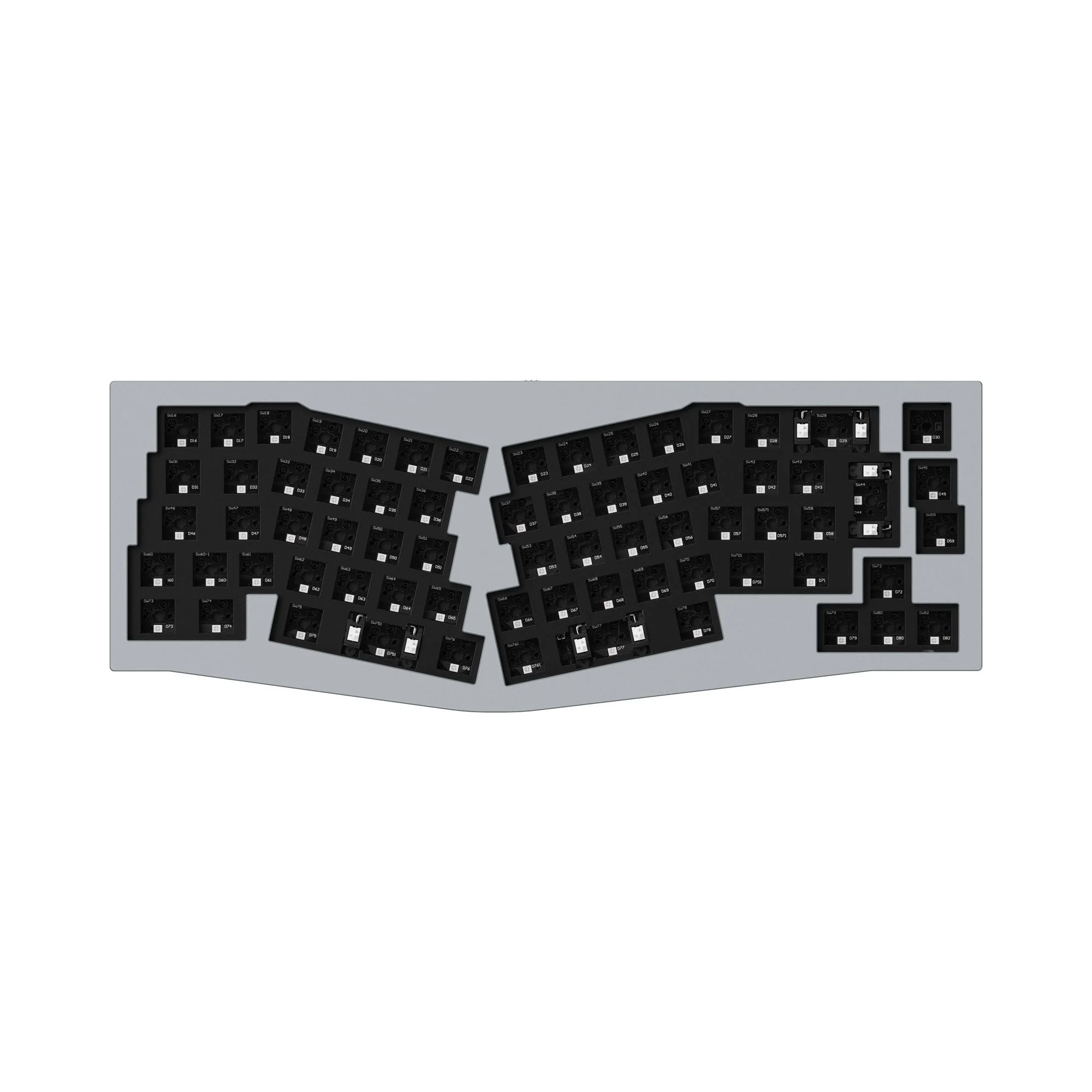Keychron Q8 (Alice Layout) QMK Custom Mechanical Keyboard ISO Layout Collection - Image 14