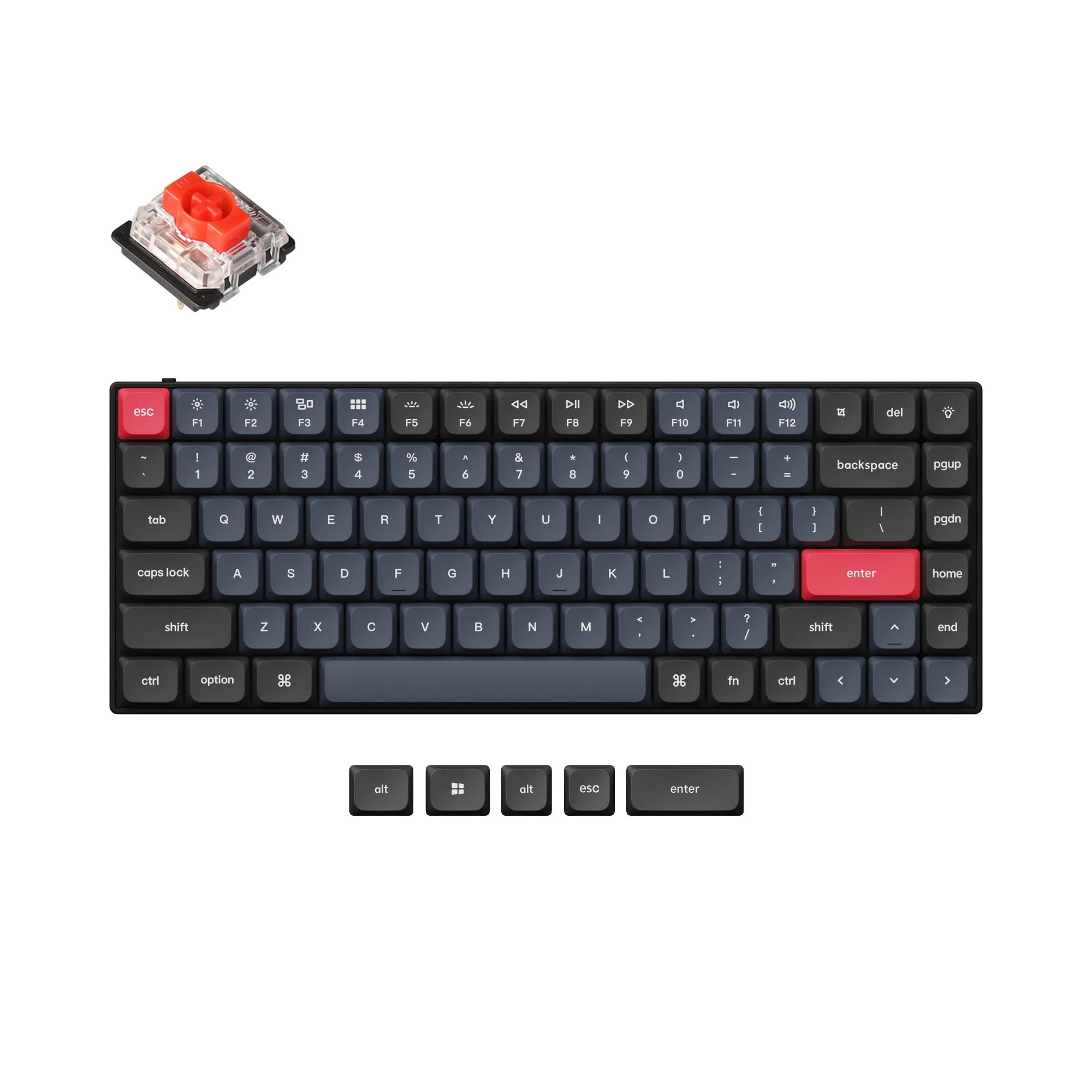 Keychron S1 QMK Custom Mechanical Keyboard - Image 4