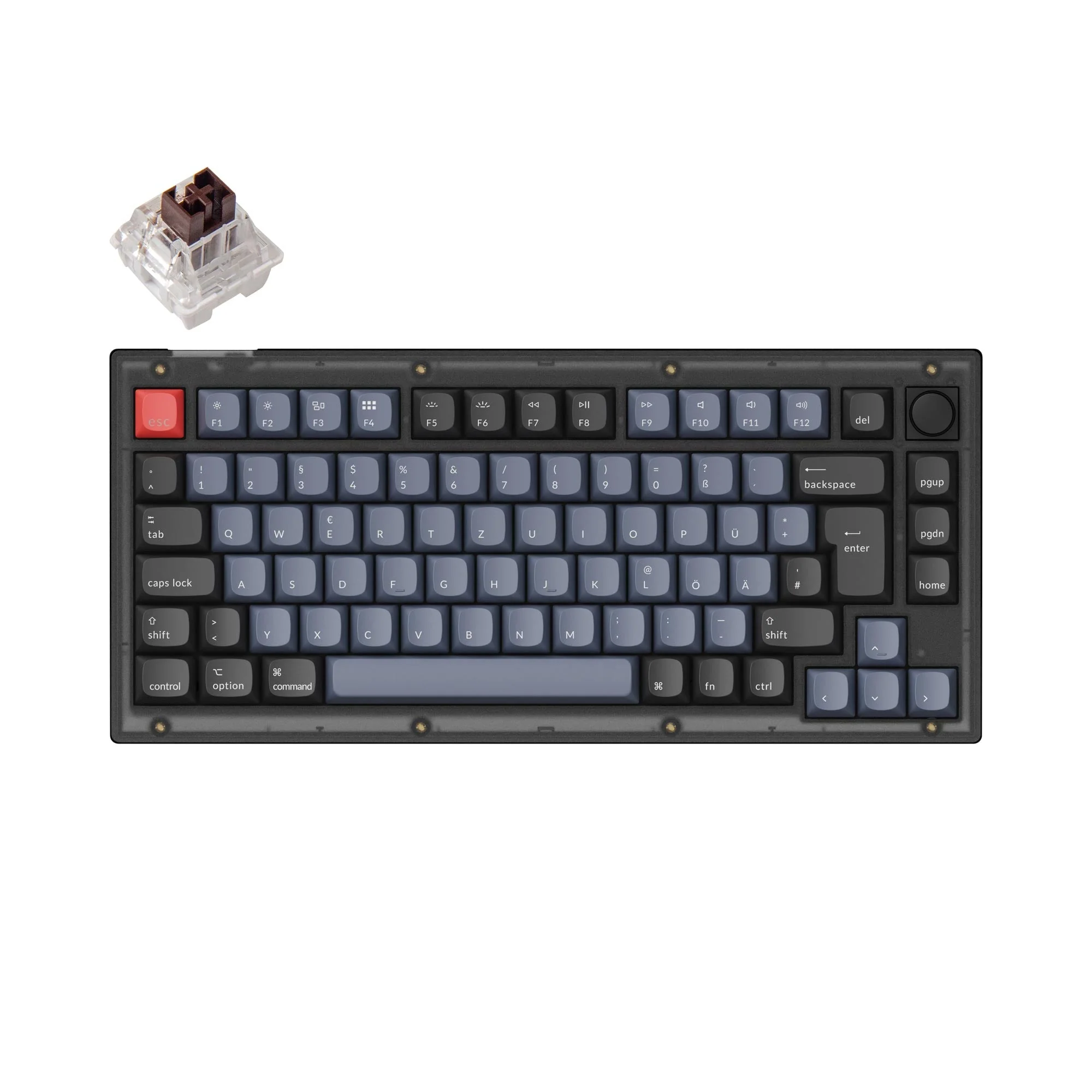 Keychron V1 QMK Custom Mechanical Keyboard ISO Layout Collection - Image 12