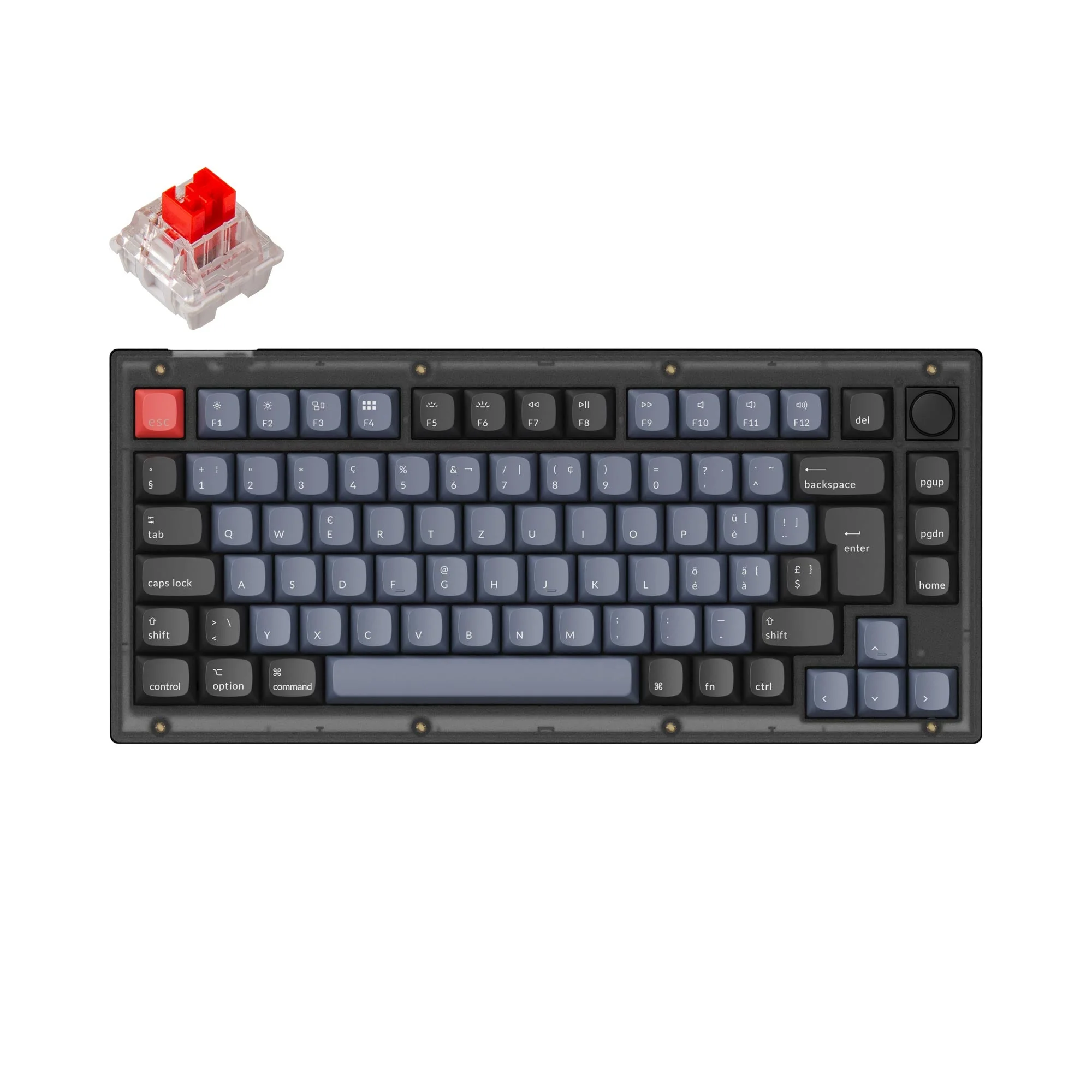 Keychron V1 QMK Custom Mechanical Keyboard ISO Layout Collection - Image 3