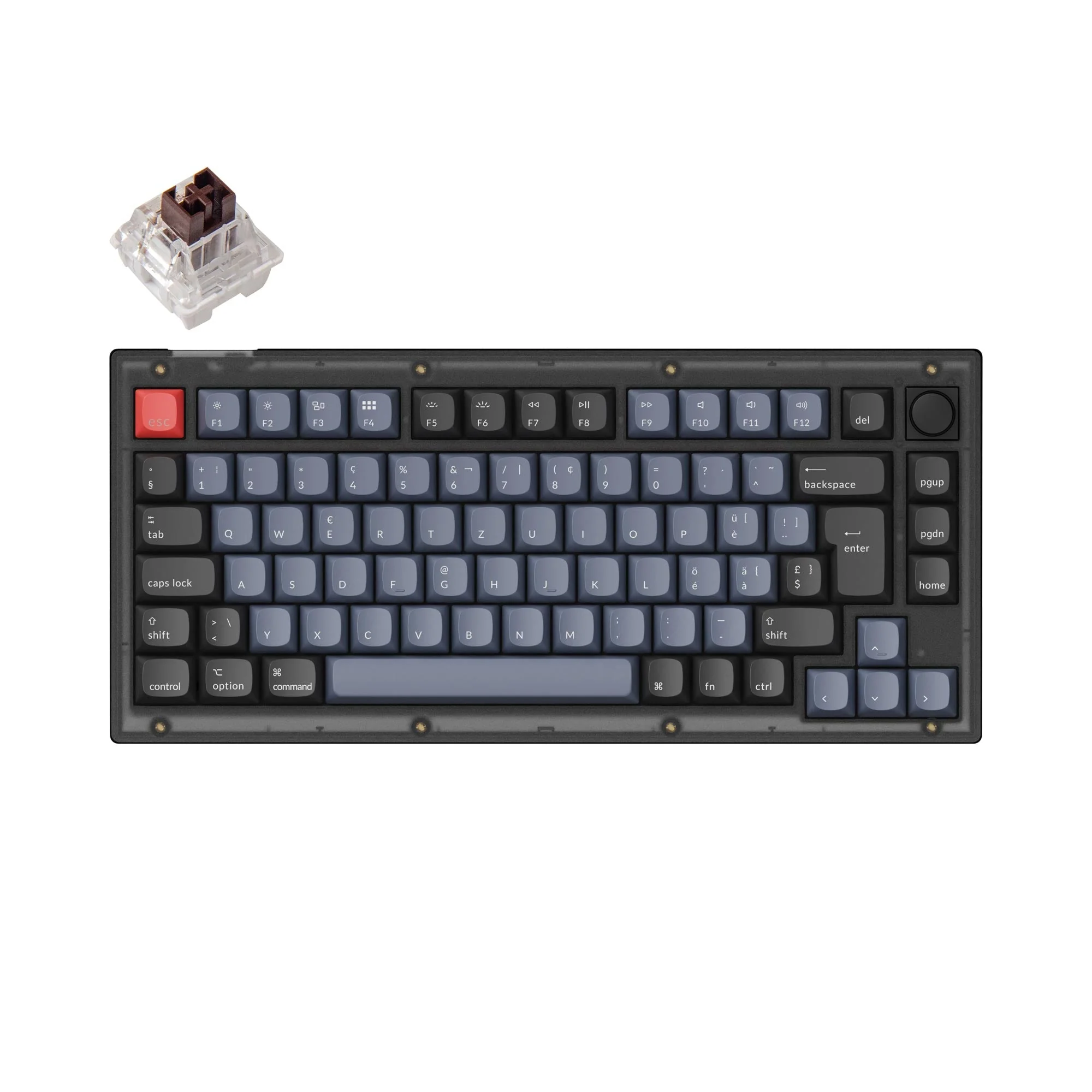 Keychron V1 QMK Custom Mechanical Keyboard ISO Layout Collection - Image 4