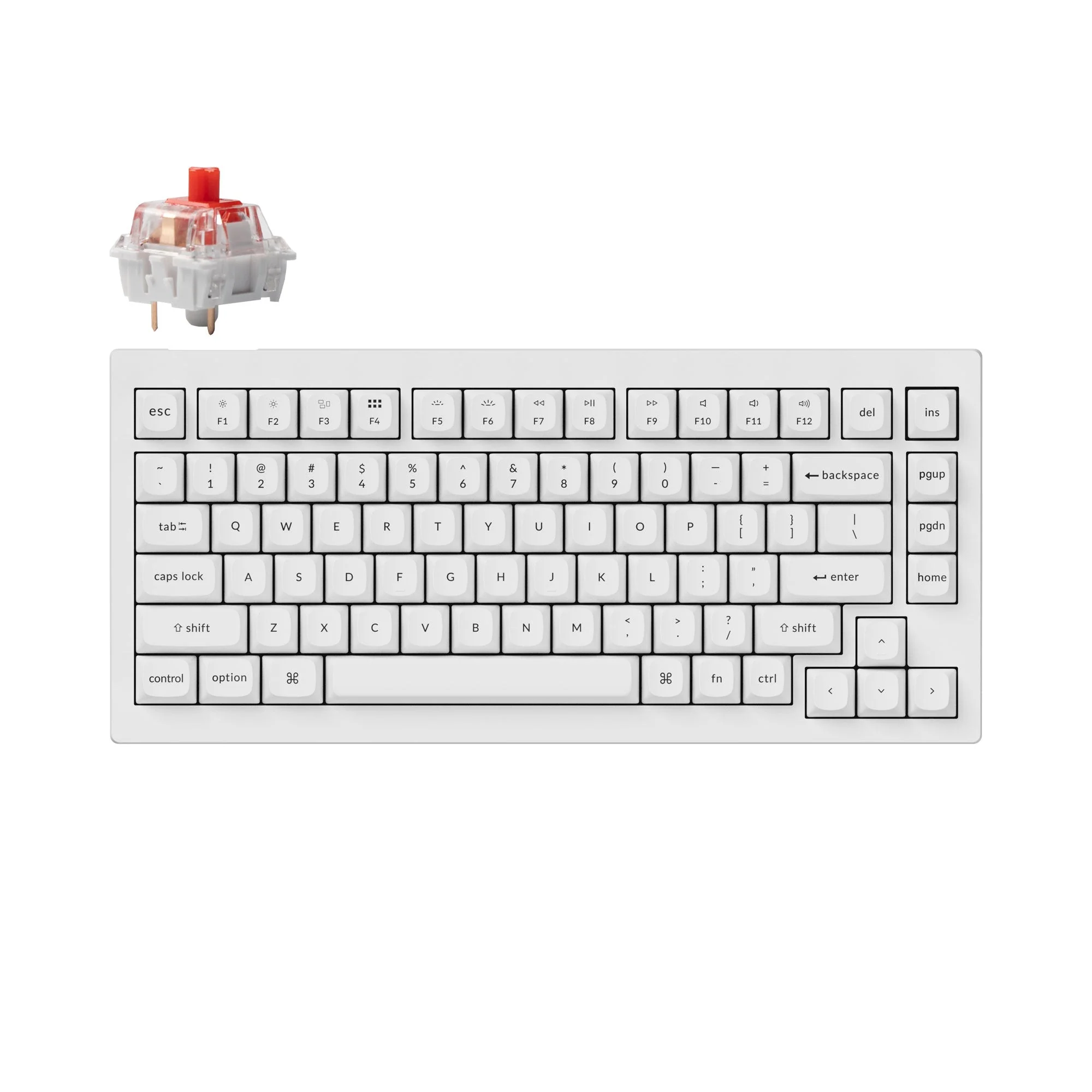 Keychron V1 QMK Custom Mechanical Keyboard - Image 17