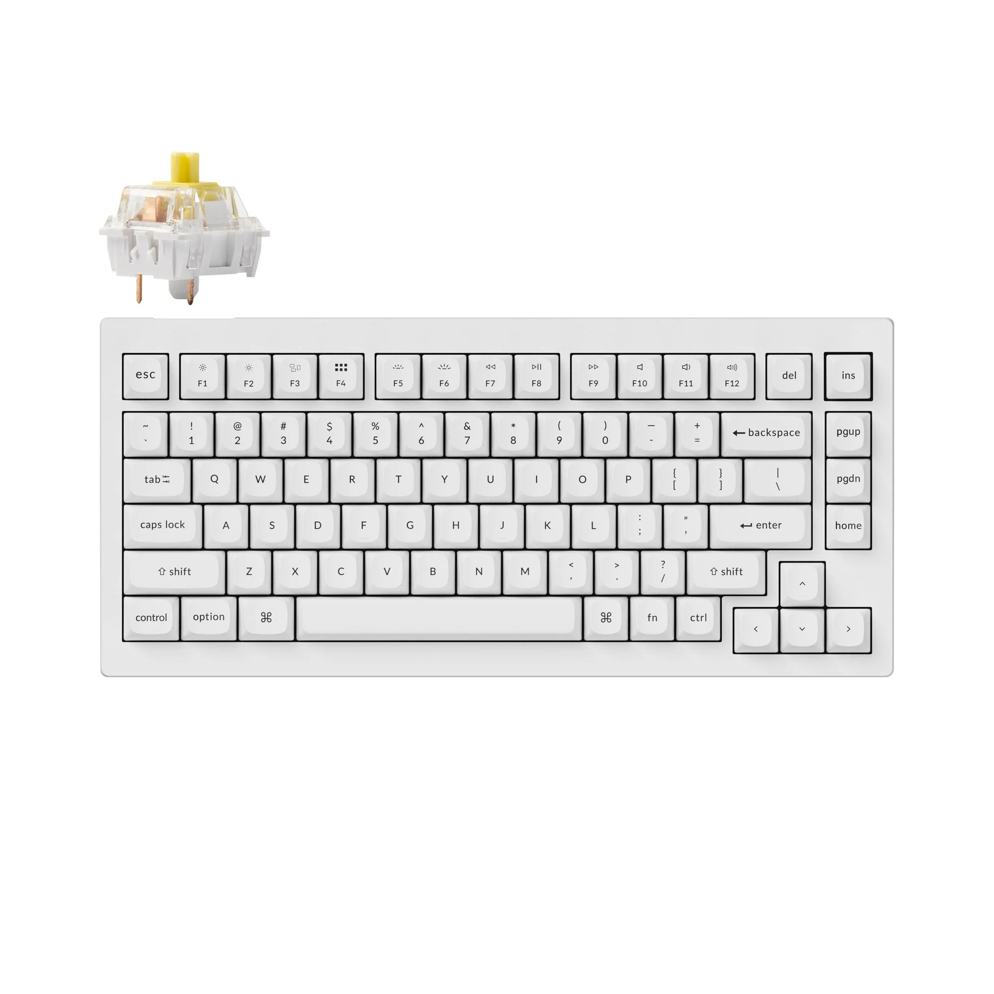 Keychron V1 QMK Custom Mechanical Keyboard - Image 19