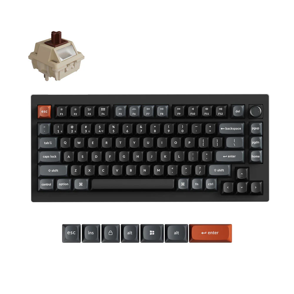 Keychron V1 Ultra 8K Wireless Custom Mechanical Keyboard (US ANSI Layout) - Image 3