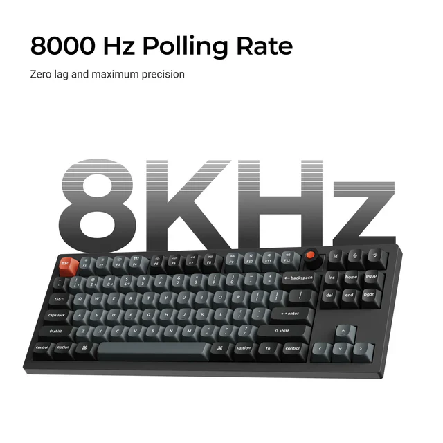 Keychron V3 8K QMK Wired Custom Mechanical Keyboard - Image 3
