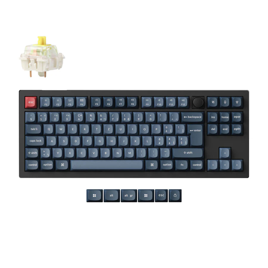 Keychron V3 Max QMK Wireless Custom Mechanical Keyboard ISO Layout Collection - Image 18