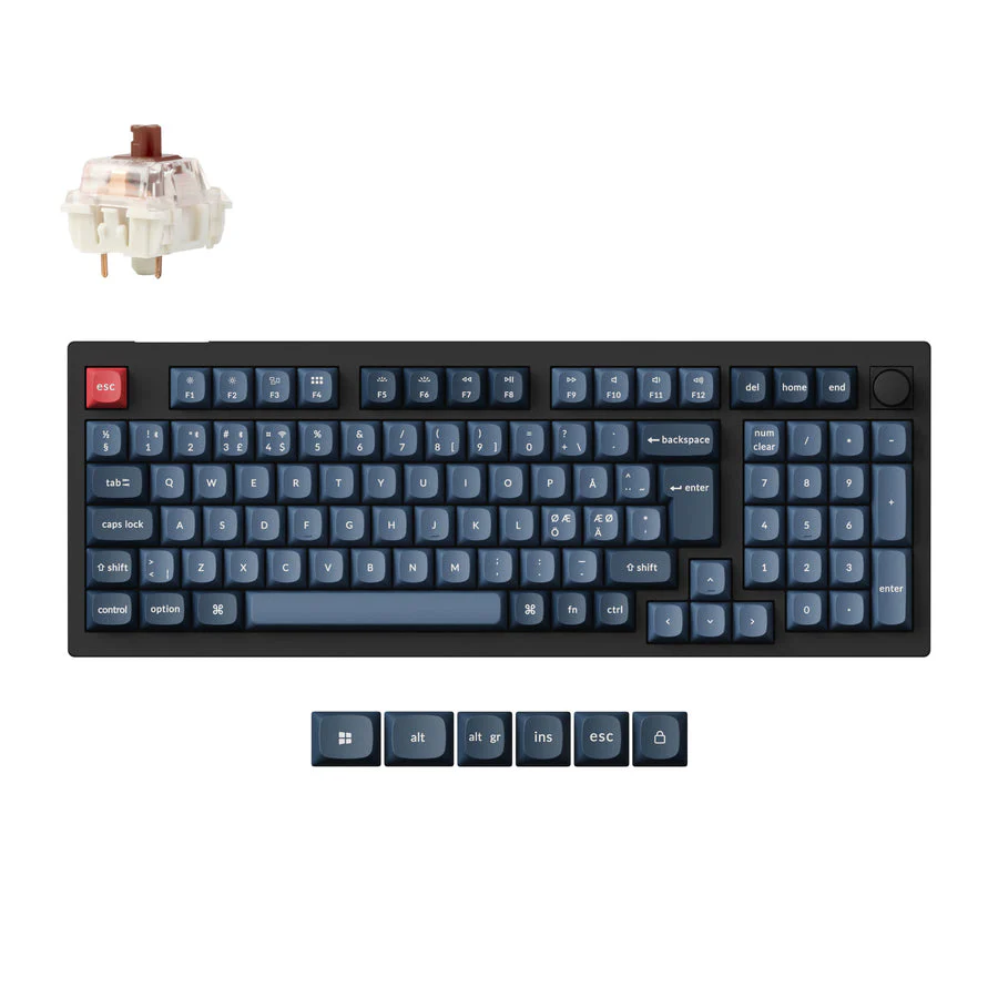 Keychron V5 Max QMK Wireless Custom Mechanical Keyboard ISO Layout Collection - Image 14