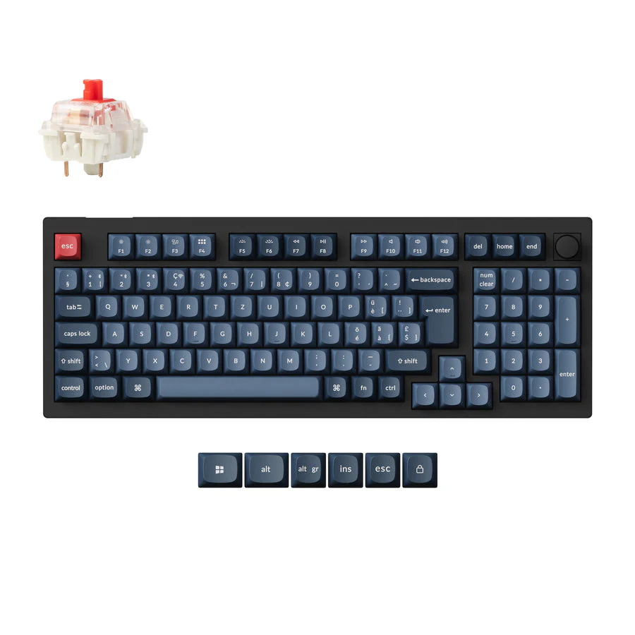 Keychron V5 Max QMK Wireless Custom Mechanical Keyboard ISO Layout Collection - Image 16
