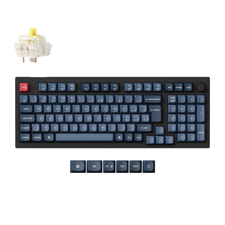 Keychron V5 Max QMK Wireless Custom Mechanical Keyboard ISO Layout Collection - Image 18