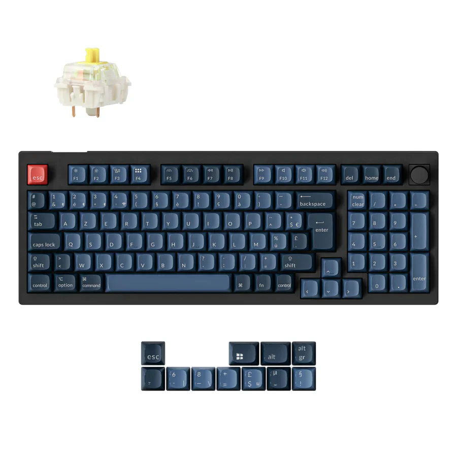 Keychron V5 Max QMK Wireless Custom Mechanical Keyboard ISO Layout Collection - Image 19