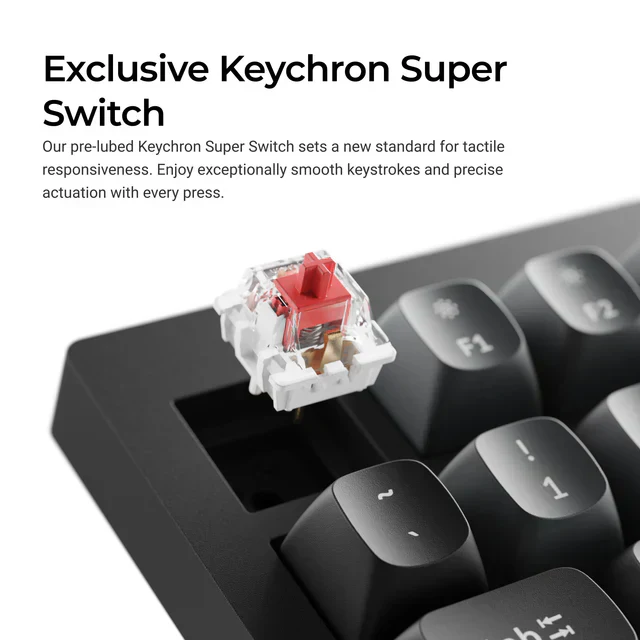 Keychron V6 8K QMK Wired Custom Mechanical Keyboard ISO Layout Collection - Image 2