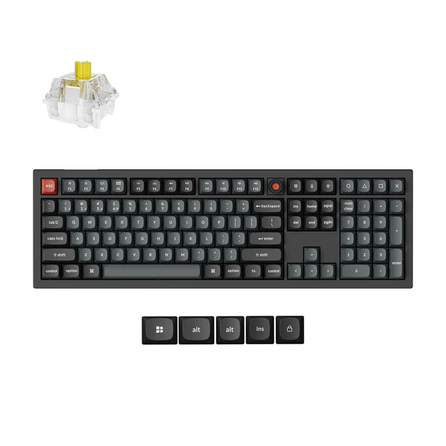 Keychron V6 8K QMK Wired Custom Mechanical Keyboard ISO Layout Collection - Image 8
