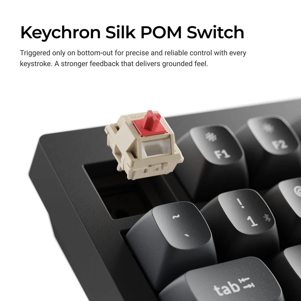 Keychron V6 Ultra 8K Wireless Custom Mechanical Keyboard (US ANSI Layout) - Image 9