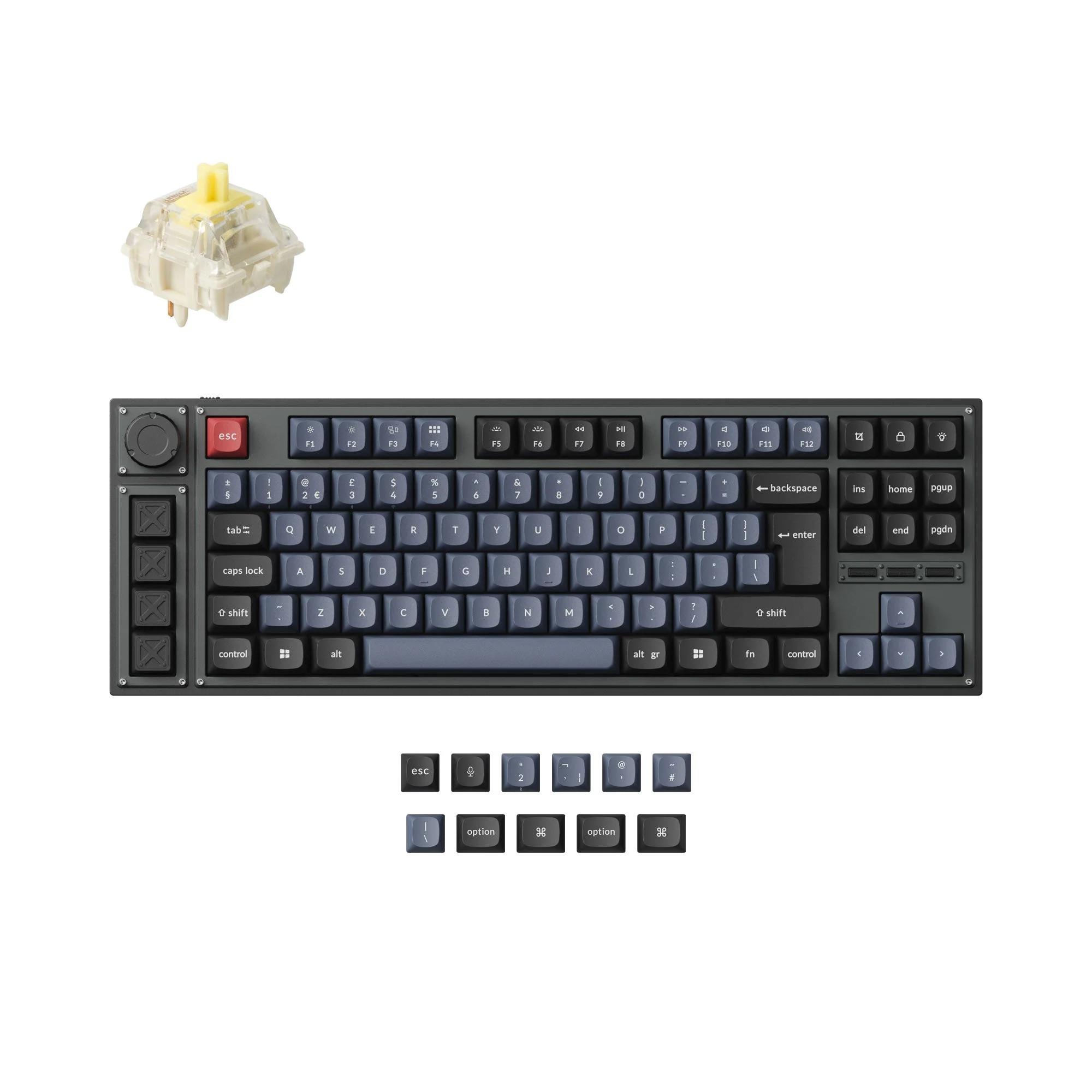 Lemokey L3 QMK/VIA Wireless Custom Mechanical Keyboard ISO Layout Collection - Image 4