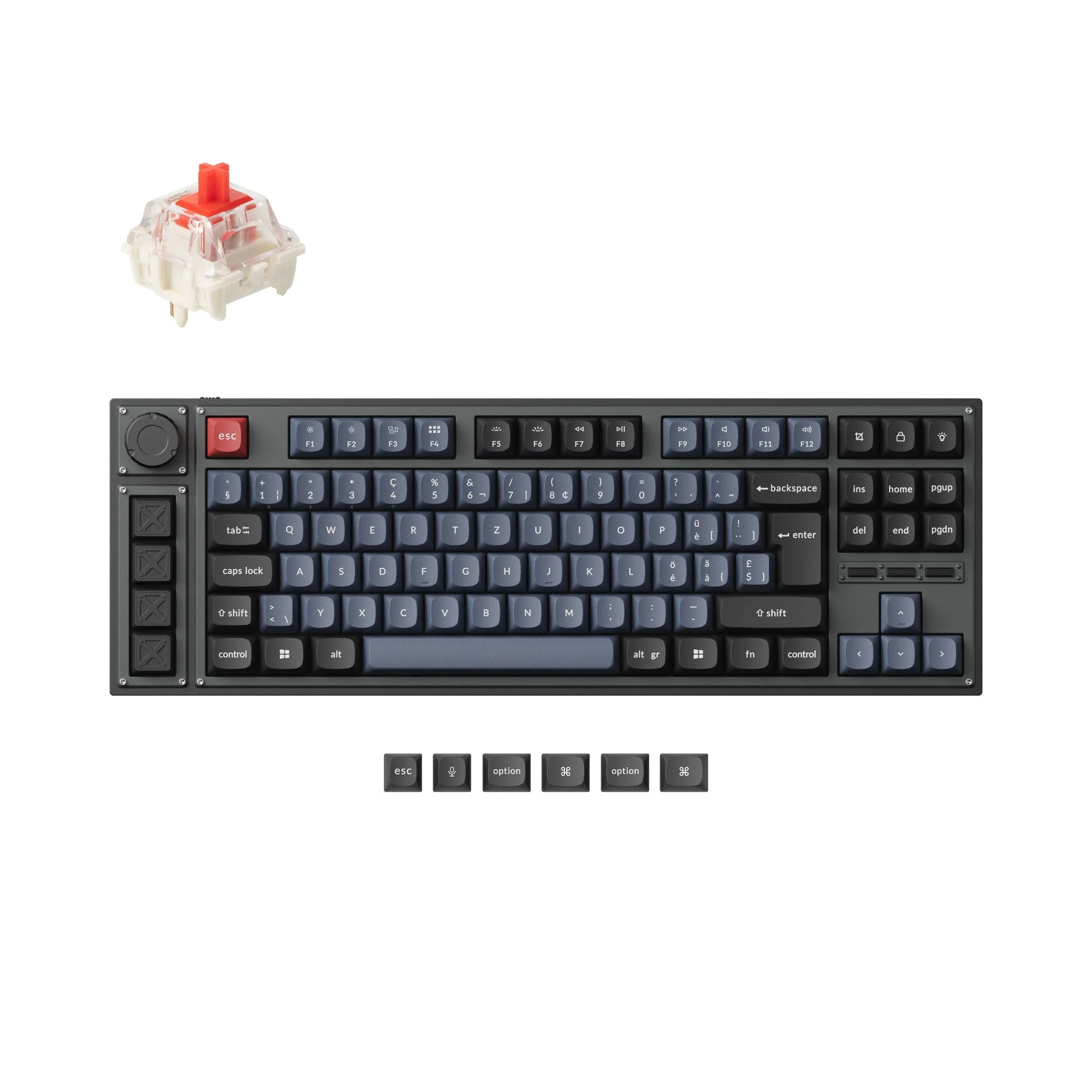 Lemokey L3 QMK/VIA Wireless Custom Mechanical Keyboard ISO Layout Collection - Image 7
