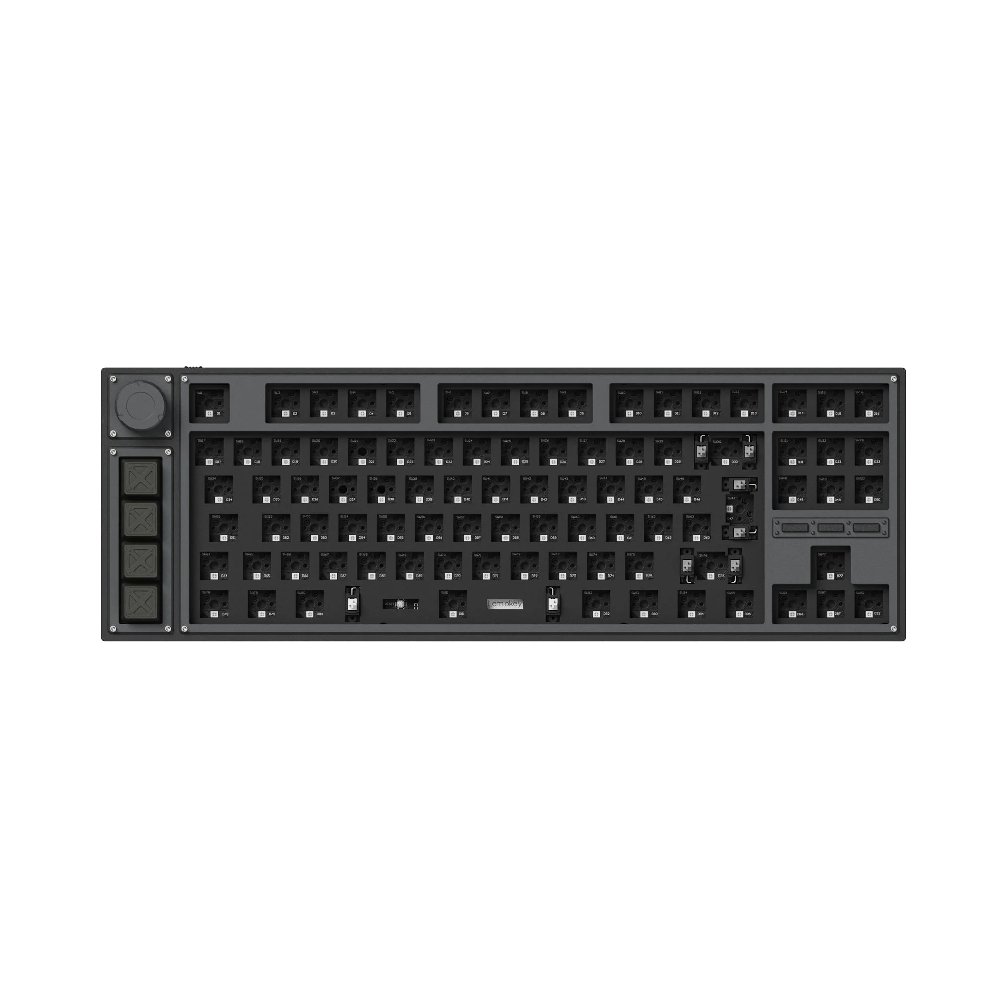 Lemokey L3 QMK/VIA Wireless Custom Mechanical Keyboard ISO Layout Collection - Image 9