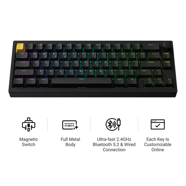 Lemokey P2 HE Wireless Magnetic Switch Custom Gaming Keyboard (US ANSI Layout) - Image 4