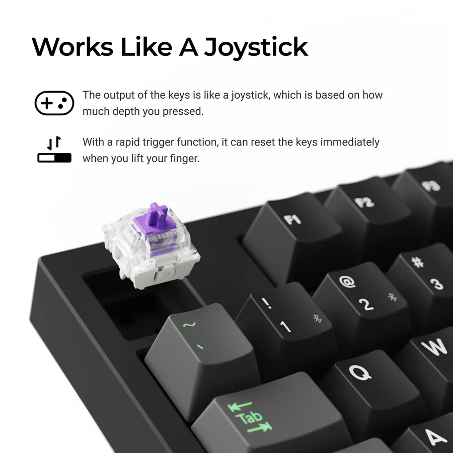 Lemokey P3 HE Wireless Magnetic Switch Custom Gaming Keyboard - Image 6