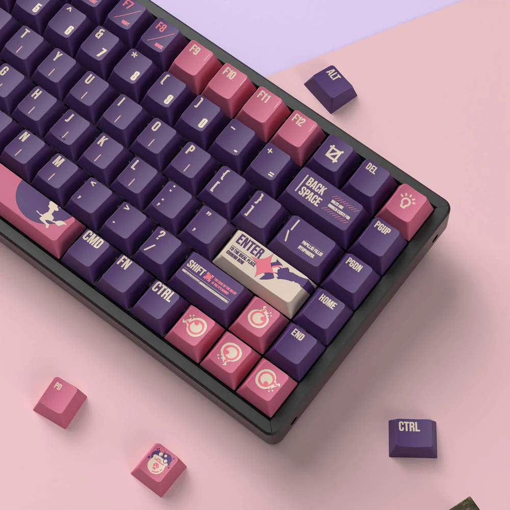 Lunar Witch - Cherry Profile Dye-Sub PBT Full Keycap Set - Image 2