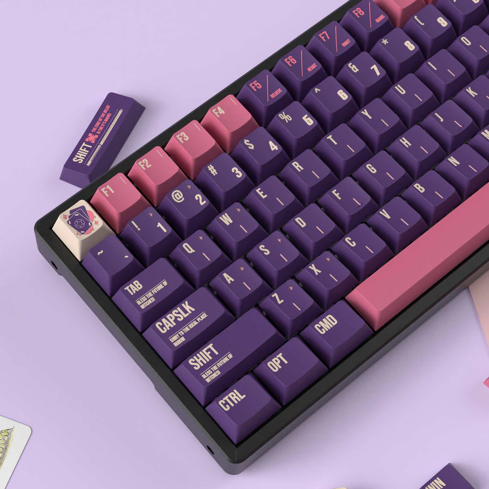 Lunar Witch - Cherry Profile Dye-Sub PBT Full Keycap Set - Image 3